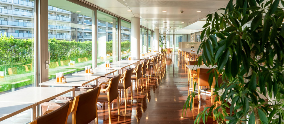 green terrace interior